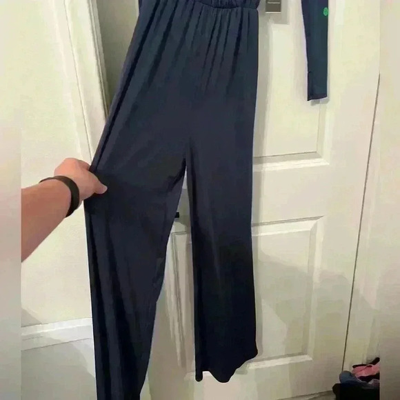 NWT FOREVER 21 XS dark green jumpsuit - Picture 10 of 11